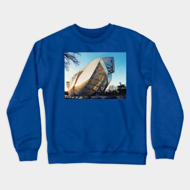 glass architecture Crewneck Sweatshirt by psychoshadow